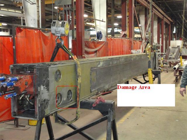 Damaged Area